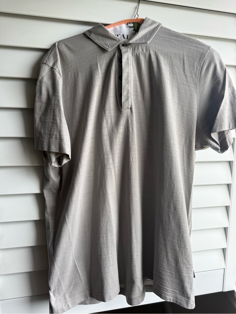 Boss Light Gray Men's Polo Shirt
